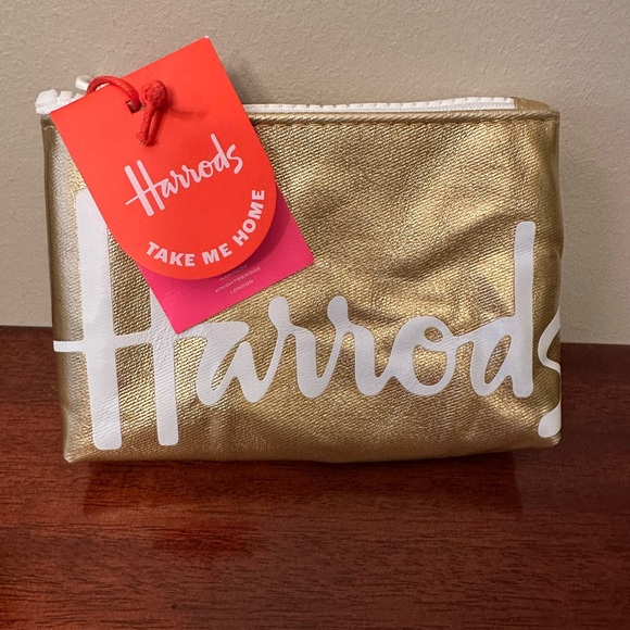 Harrods Accessories - Harrods Gold Coin/Card Pouch